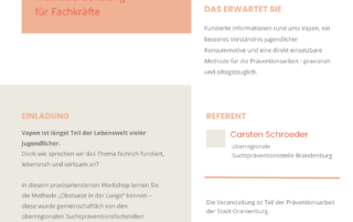 Obstsalat in der Lunge